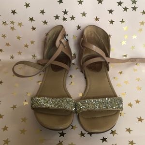Cole Haan Sparkly Maria Sharapova Sandals